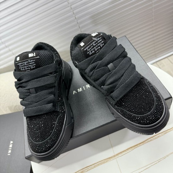 Amiri Crystal MA-1 Sneakers Black Amiri Crystal MA-1 Sneakers Black