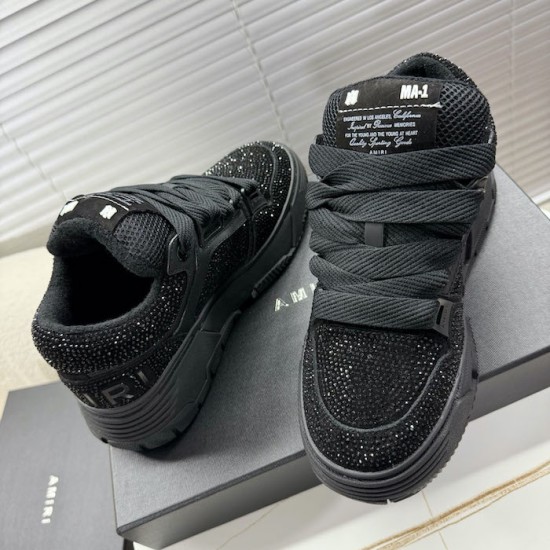 Amiri Crystal MA-1 Sneakers Black Amiri Crystal MA-1 Sneakers Black