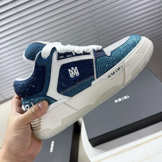 Amiri Crystal MA-1 Sneakers Blue Amiri Crystal MA-1 Sneakers Blue