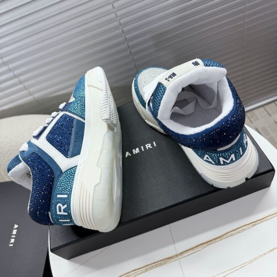 Amiri Crystal MA-1 Sneakers Blue Amiri Crystal MA-1 Sneakers Blue