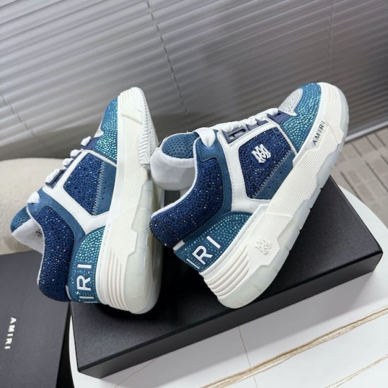 Amiri Crystal MA-1 Sneakers Blue Amiri Crystal MA-1 Sneakers Blue