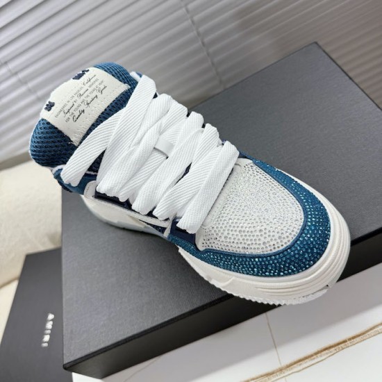 Amiri Crystal MA-1 Sneakers Blue Amiri Crystal MA-1 Sneakers Blue