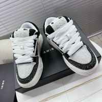 Amiri Crystal MA-1 Sneakers Black / White