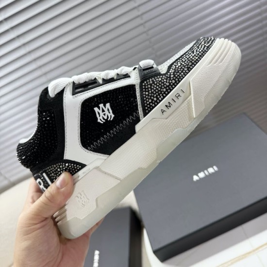 Amiri Crystal MA-1 Sneakers Black / White Amiri Crystal MA-1 Sneakers Black / White