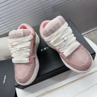 Amiri Crystal MA-1 Sneakers Pink