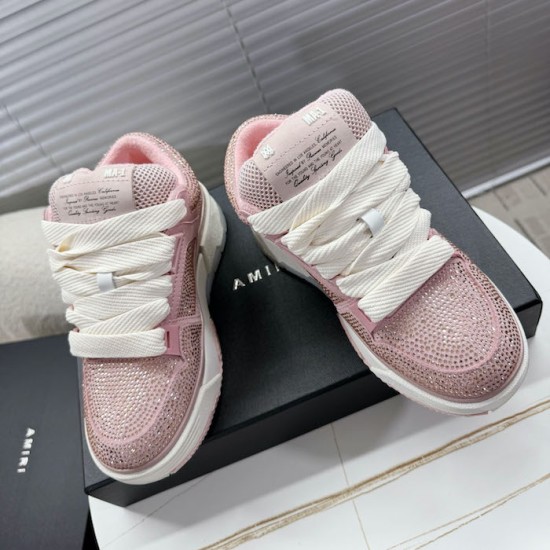 Amiri Crystal MA-1 Sneakers Pink Amiri Crystal MA-1 Sneakers Pink
