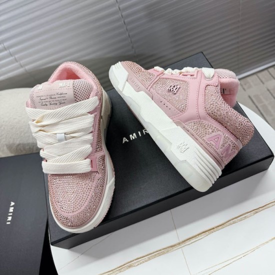 Amiri Crystal MA-1 Sneakers Pink Amiri Crystal MA-1 Sneakers Pink