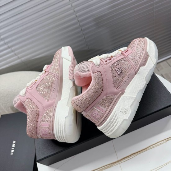 Amiri Crystal MA-1 Sneakers Pink Amiri Crystal MA-1 Sneakers Pink