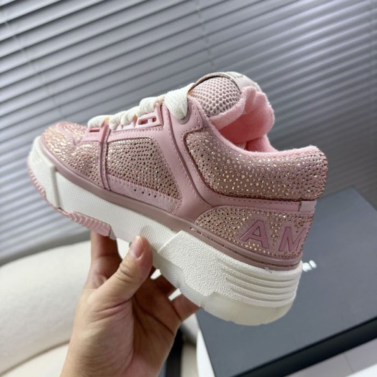 Amiri Crystal MA-1 Sneakers Pink Amiri Crystal MA-1 Sneakers Pink