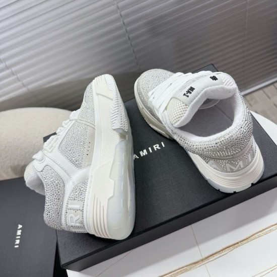 Amiri Crystal MA-1 Sneakers White Amiri Crystal MA-1 Sneakers White