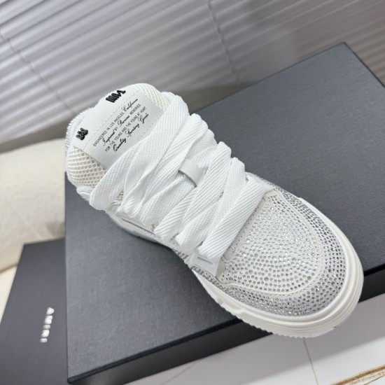 Amiri Crystal MA-1 Sneakers White Amiri Crystal MA-1 Sneakers White