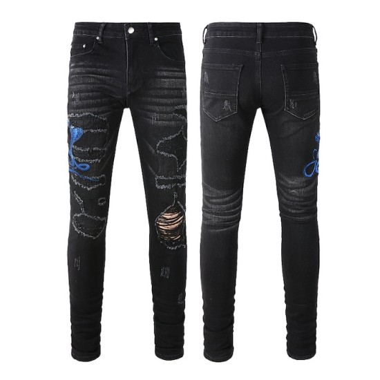 Amiri Snake Skinny Jean Vintage Black Amiri Snake Skinny Jean Vintage Black