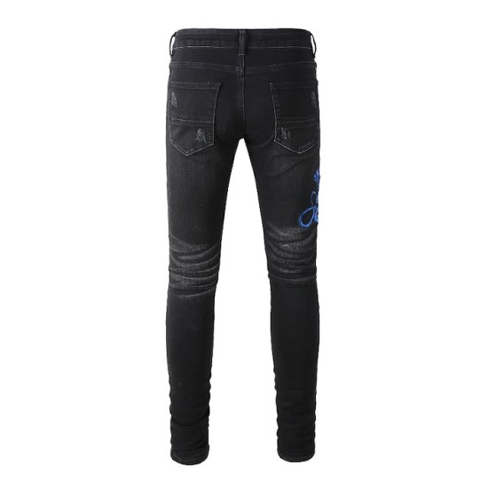 Amiri Snake Skinny Jean Vintage Black Amiri Snake Skinny Jean Vintage Black