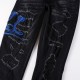 Amiri Snake Skinny Jean Vintage Black Amiri Snake Skinny Jean Vintage Black