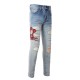 Amiri Snake Skinny Jean Antique Indigo Amiri Snake Skinny Jean Antique Indigo
