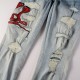Amiri Snake Skinny Jean Antique Indigo Amiri Snake Skinny Jean Antique Indigo