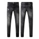 Amiri Staggered Embroidered Logo Jean Vintage Black Amiri Staggered Embroidered Logo Jean Vintage Black