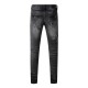 Amiri Staggered Embroidered Logo Jean Vintage Black Amiri Staggered Embroidered Logo Jean Vintage Black