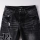 Amiri Staggered Embroidered Logo Jean Vintage Black Amiri Staggered Embroidered Logo Jean Vintage Black
