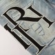 Amiri Staggered Embroidered Logo Jean Vintage Indigo Amiri Staggered Embroidered Logo Jean Vintage Indigo