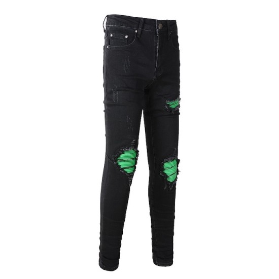 Amiri Ultrasuede MX1 Jean Vintage Black / Green Amiri Ultrasuede MX1 Jean Vintage Black / Green