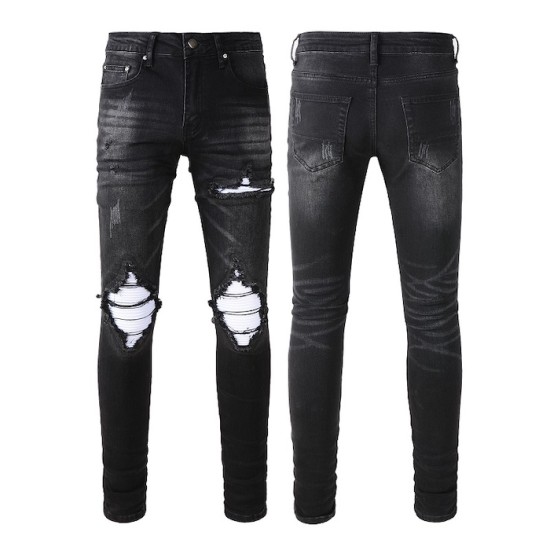 Amiri Ultrasuede MX1 Jean Vintage Black / White Amiri Ultrasuede MX1 Jean Vintage Black / White