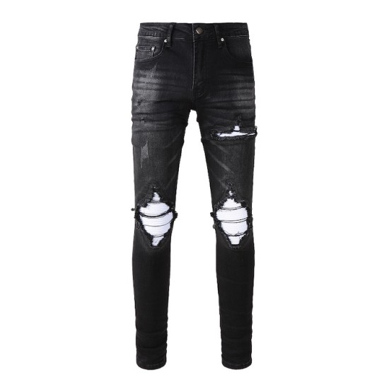 Amiri Ultrasuede MX1 Jean Vintage Black / White Amiri Ultrasuede MX1 Jean Vintage Black / White