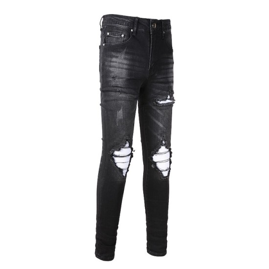 Amiri Ultrasuede MX1 Jean Vintage Black / White Amiri Ultrasuede MX1 Jean Vintage Black / White