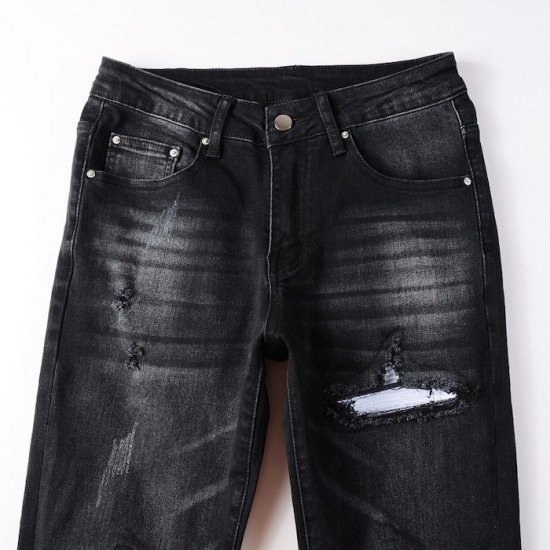 Amiri Ultrasuede MX1 Jean Vintage Black / White Amiri Ultrasuede MX1 Jean Vintage Black / White