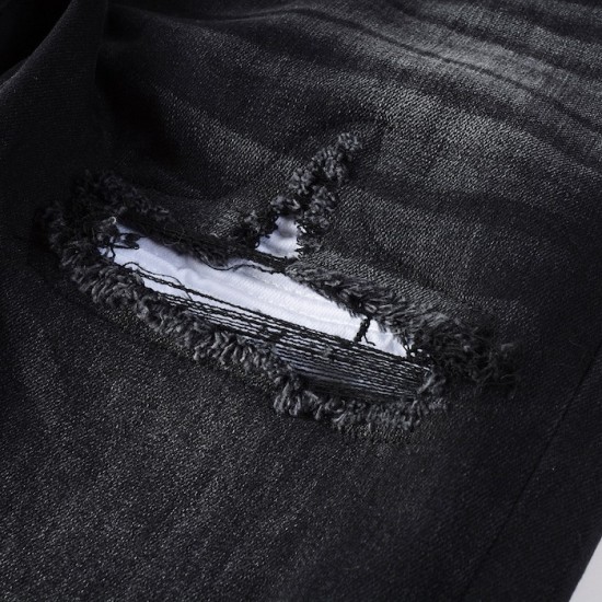 Amiri Ultrasuede MX1 Jean Vintage Black / White Amiri Ultrasuede MX1 Jean Vintage Black / White