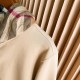 Burberry Check Hood Cotton Zip Hoodie Beige Burberry Check Hood Cotton Zip Hoodie Beige