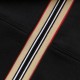 Burberry Icon Stripe Detail Cotton Zip-Front Hooded Sweatshirt Black Burberry Icon Stripe Detail Cotton Zip-Front Hooded Sweatshirt Black
