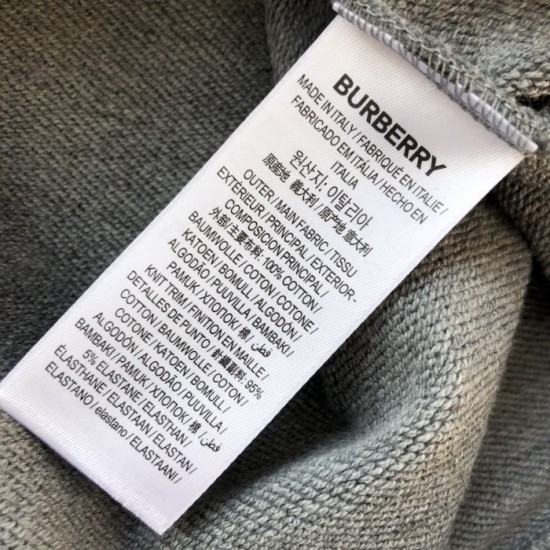 Burberry Icon Stripe Detail Cotton Zip-Front Hooded Sweatshirt Gray Burberry Icon Stripe Detail Cotton Zip-Front Hooded Sweatshirt Gray