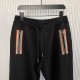 Burberry Icon Stripe Track Pants Black Burberry Icon Stripe Track Pants Black