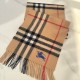 Burberry Check Cashmere Scarf Archive Beige Burberry Check Cashmere Scarf Archive Beige