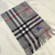 Burberry Check Cashmere Scarf Archive Grey Burberry Check Cashmere Scarf Archive Grey