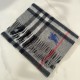 Burberry Check Cashmere Scarf Archive Grey Burberry Check Cashmere Scarf Archive Grey