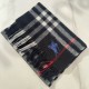 Burberry Check Cashmere Scarf Archive Navy Burberry Check Cashmere Scarf Archive Navy