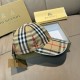 Burberry Check Cotton Baseball Cap Beige Burberry Check Cotton Baseball Cap Beige