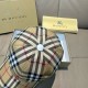 Burberry Check Cotton Baseball Cap Beige Burberry Check Cotton Baseball Cap Beige