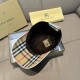 Burberry Check Cotton Baseball Cap Beige Burberry Check Cotton Baseball Cap Beige