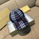 Burberry Check Cotton Baseball Cap Navy Burberry Check Cotton Baseball Cap Navy