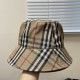Burberry Check Cotton Bucket Hat Burberry Check Cotton Bucket Hat