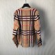 Burberry Check Wool Mohair Blend Cardigan Burberry Check Wool Mohair Blend Cardigan
