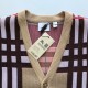 Burberry Check Wool Mohair Blend Cardigan Burberry Check Wool Mohair Blend Cardigan