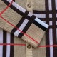 Burberry Check Wool Mohair Blend Cardigan Burberry Check Wool Mohair Blend Cardigan