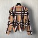 Burberry Check Wool Blend Sweater Burberry Check Wool Blend Sweater