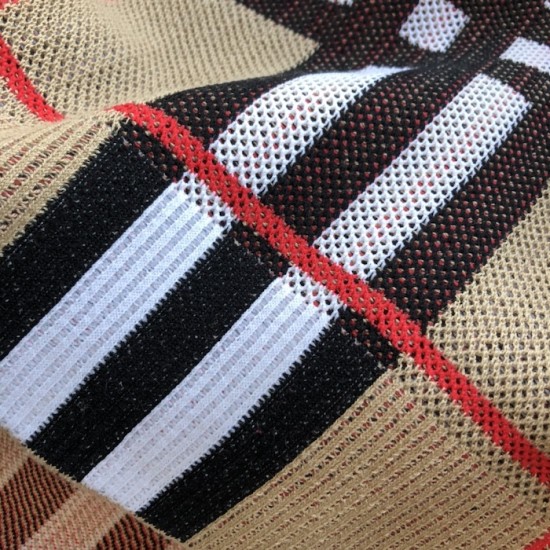 Burberry Check Wool Blend Sweater Burberry Check Wool Blend Sweater