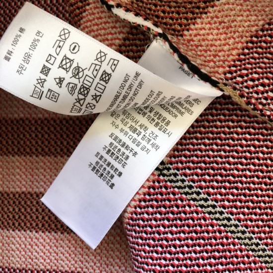 Burberry Check Wool Blend Sweater Burberry Check Wool Blend Sweater