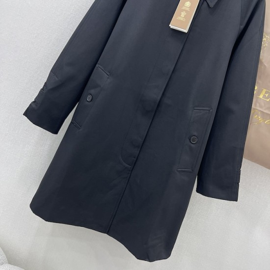 Burberry Mid-length Camden Heritage Car Coat Black Burberry Mid-length Camden Heritage Car Coat Black
